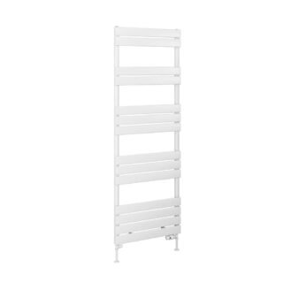 Eastbrook Addington Type 10 Designer Heated Towel Rail - Gloss White - Image 11