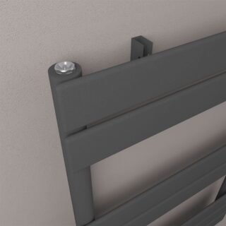Eastbrook Addington Type 10 Designer Heated Towel Rail - Matt Anthracite - Image 3