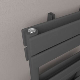 Eastbrook Addington Type 20 Designer Heated Towel Rail - Matt Anthracite - Image 3
