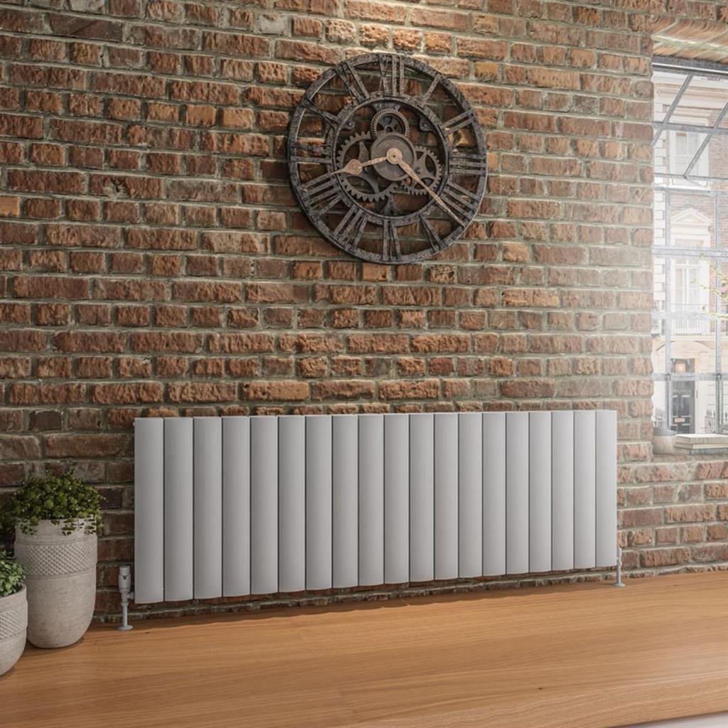 Eastbrook Guardia Aluminium Designer Radiator - Matt Grey - Image 2