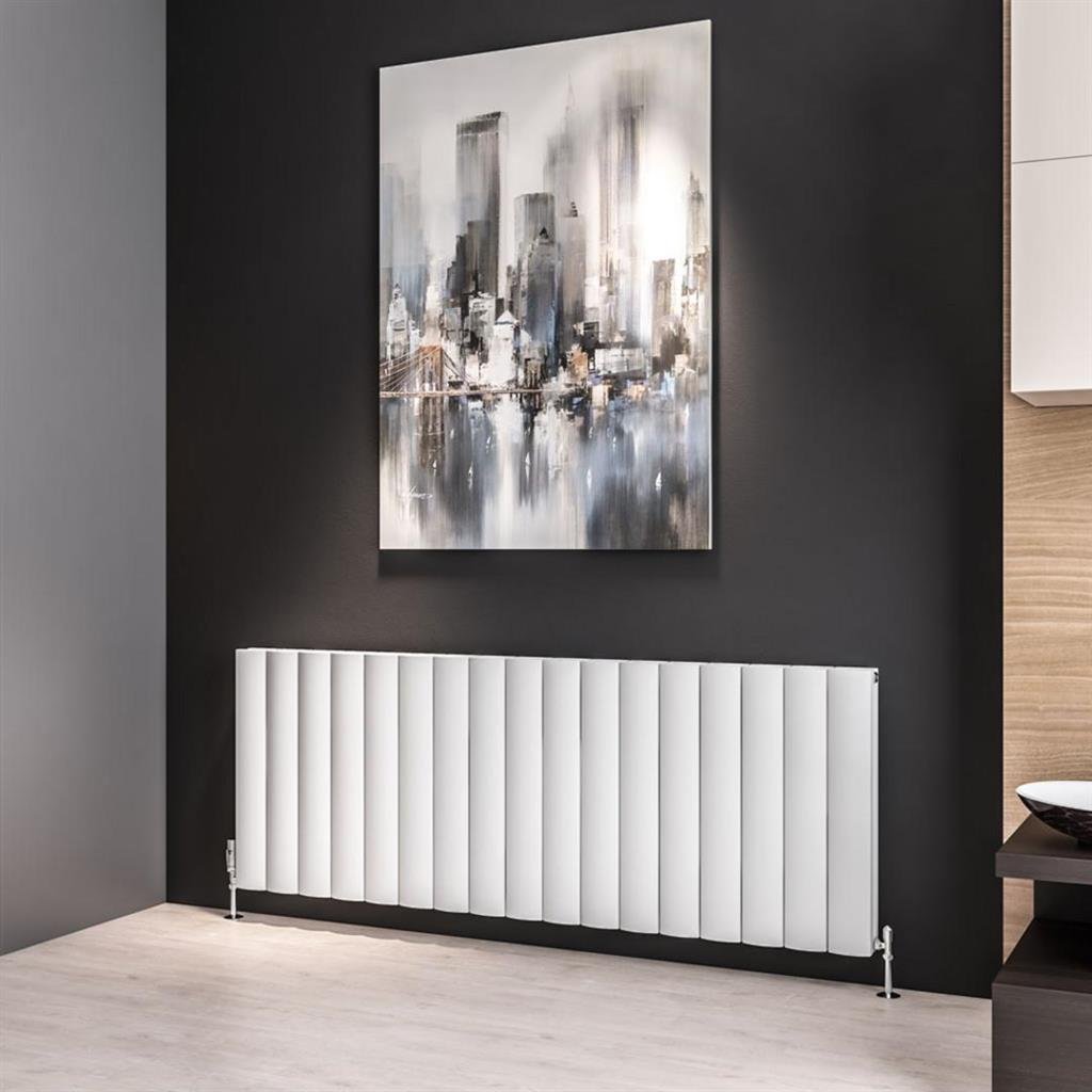 Eastbrook Guardia Aluminium Designer Radiator - Matt White - Image 4