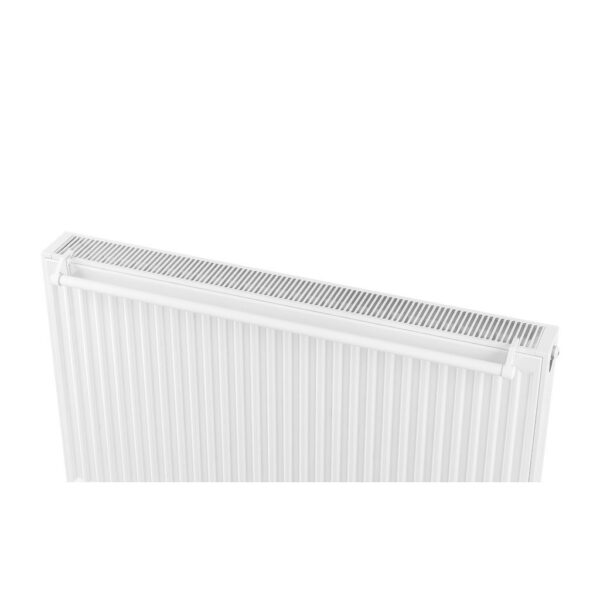 Eastbrook Compact Panel Radiator Towel Hanger - Gloss White - Image 4