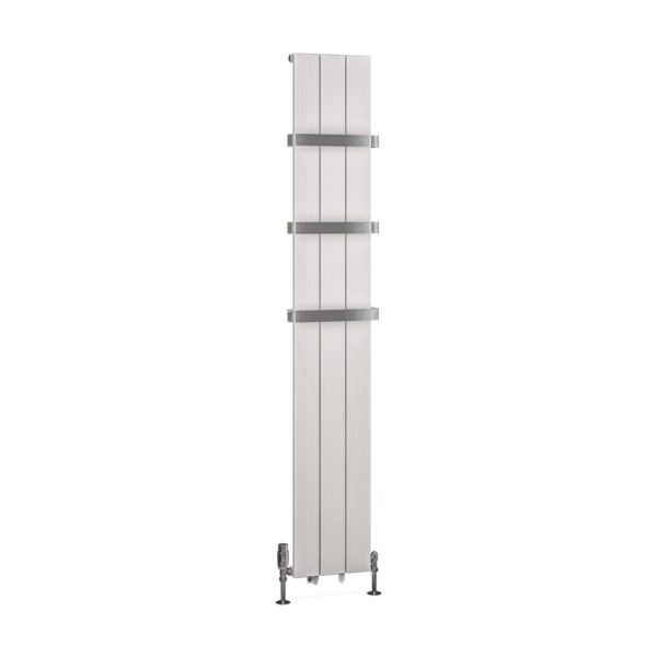 Eastbrook Mersey Aluminium Designer Radiator - Matt White - Image 12