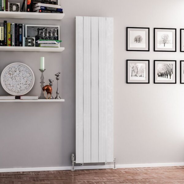 Eastbrook Mersey Aluminium Designer Radiator - Matt White - Image 4