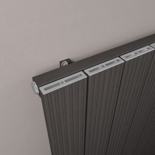 Eastbrook Mersey Aluminium Designer Radiator - Matt Anthracite - Image 17
