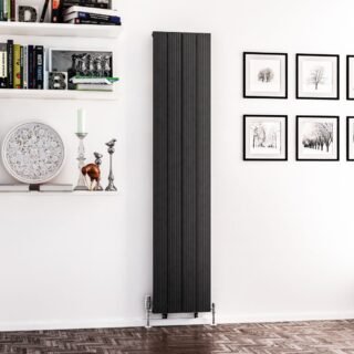 Eastbrook Mersey Aluminium Designer Radiator - Matt Anthracite - Image 3