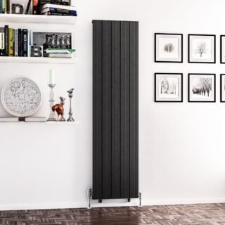 Eastbrook Mersey Aluminium Designer Radiator - Matt Anthracite - Image 4