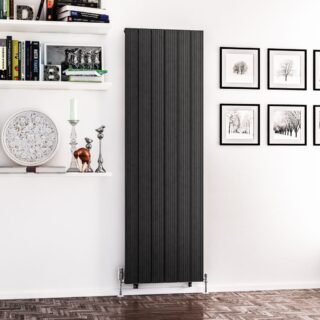 Eastbrook Mersey Aluminium Designer Radiator - Matt Anthracite - Image 5