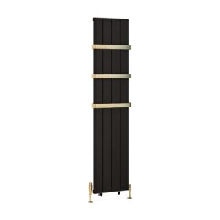 Eastbrook Mersey Aluminium Designer Radiator - Matt Black - Image 13