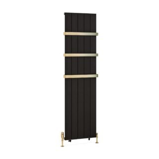 Eastbrook Mersey Aluminium Designer Radiator - Matt Black - Image 14