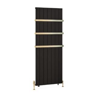 Eastbrook Mersey Aluminium Designer Radiator - Matt Black - Image 16