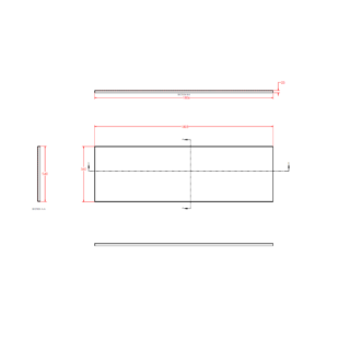 Eastbrook Beaufort Bath Front Panel Long - White - Image 9