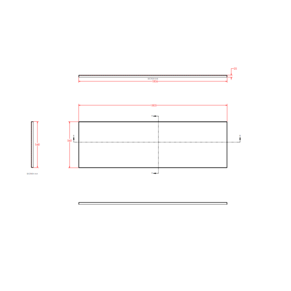 Eastbrook Beaufort Bath Front Panel Long - White - Image 9