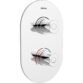 Bristan Artisan Recessed Thermostatic Dual Control Shower Valve With Integral Diverter - Chrome
