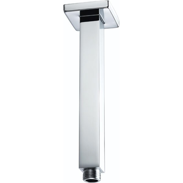 Bristan Square Ceiling Fed Shower Arm - 200mm Long - Chrome