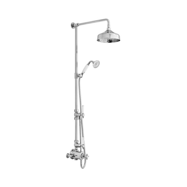 Booth and Co Axbridge 2 Outlet Exposed Thermostatic Shower Column