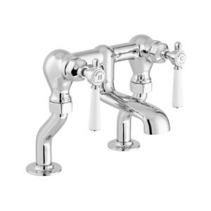 Booth and Co Axbridge Lever Bath Filler Tap - Chrome