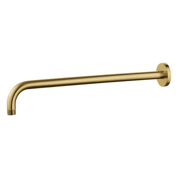 Flova Wall Mounted Shower Arm – 400mm Long - Brushed Brass