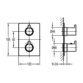 Flova Moonlight Square Smartbox Finishing Set - Image 2