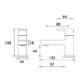 Bristan Cobalt Basin Pillar Taps - Image 2
