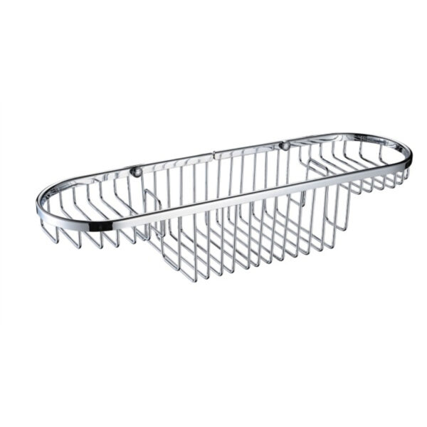 Bristan Large Wall Fixed Wire Shower Basket - Chrome