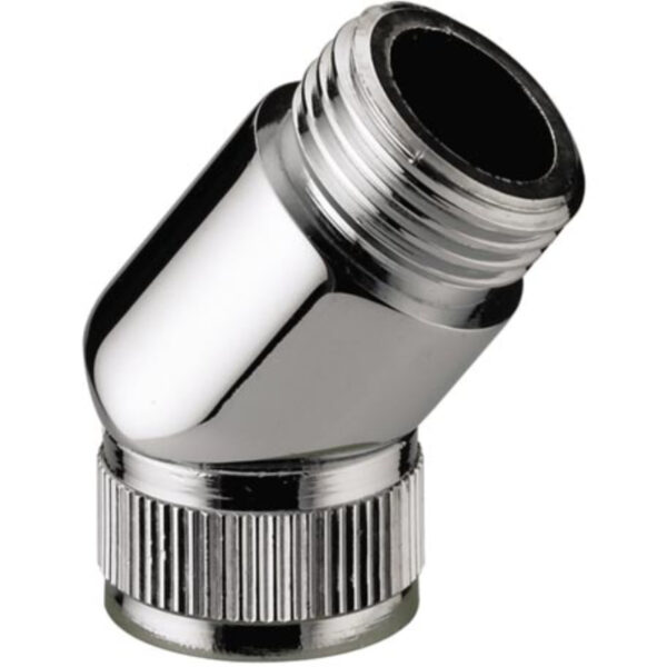 Bristan Angled Hose Connector - Chrome