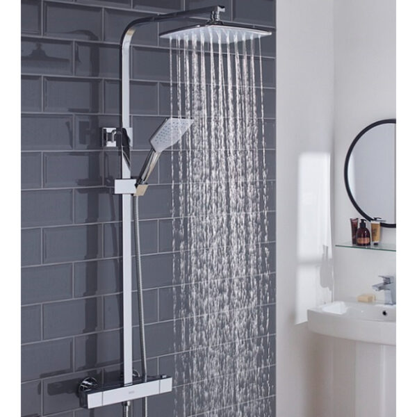 Bristan Craze Adjustable Rigid Riser Diverter Bar Shower - Chrome - Image 2