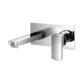 Flova Dekka 2-Hole Concealed Basin Mixer Tap Finishing Set - Diamond Chrome