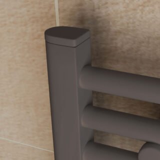 Eastbrook D Shape Vent Cap Pair For Towel Rails - Image 3