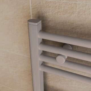 Eastbrook D Shape Vent Cap Pair For Towel Rails - Image 6