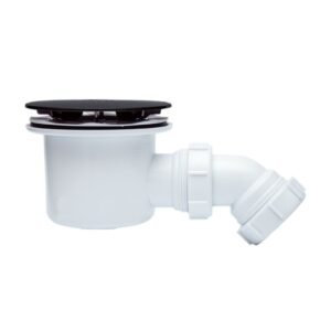 Eastbrook Fast Flow Shower Waste - Matt Black