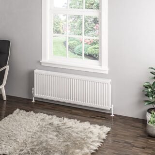 Eastbrook Type 11 Compact Single Panel Radiator - Gloss White - Image 19