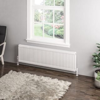 Eastbrook Type 11 Compact Single Panel Radiator - Gloss White - Image 20