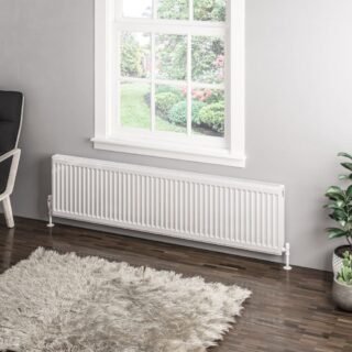 Eastbrook Type 11 Compact Single Panel Radiator - Gloss White - Image 21