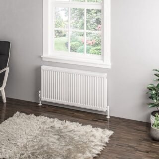 Eastbrook Type 11 Compact Single Panel Radiator - Gloss White - Image 30