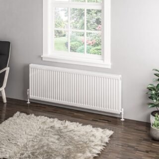 Eastbrook Type 11 Compact Single Panel Radiator - Gloss White - Image 34