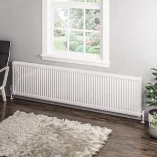 Eastbrook Type 11 Compact Single Panel Radiator - Gloss White - Image 38