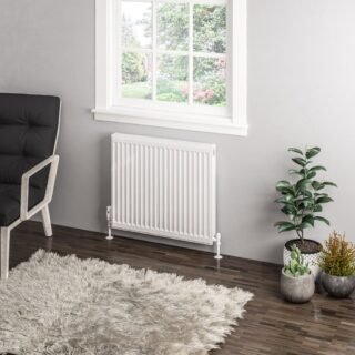 Eastbrook Type 11 Compact Single Panel Radiator - Gloss White - Image 42