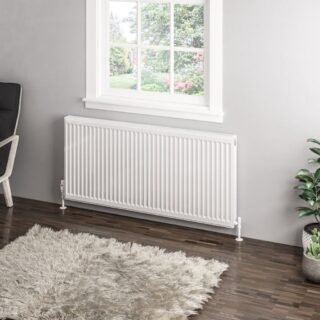Eastbrook Type 11 Compact Single Panel Radiator - Gloss White - Image 48