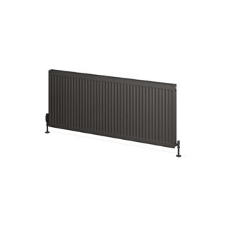 Eastbrook Type 21 Compact Single Panel Radiator - Matt Anthracite - Image 7