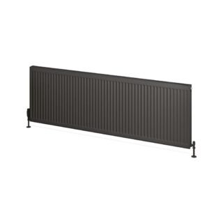 Eastbrook Type 21 Compact Single Panel Radiator - Matt Anthracite - Image 9