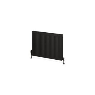 Eastbrook Type 21 Compact Single Panel Radiator - Matt Black - Image 4