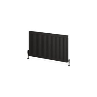 Eastbrook Type 21 Compact Single Panel Radiator - Matt Black - Image 5