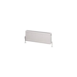 Eastbrook Type 22 Compact Single Panel Radiator - Gloss White - Image 4