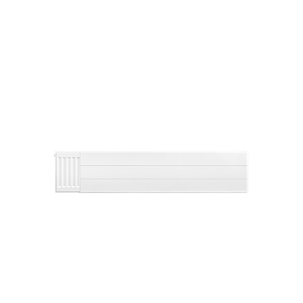 Eastbrook Flat Cover Plate With Lines – Gloss White - 300mm x 1400mm