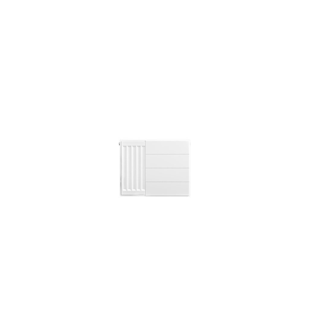 Eastbrook Flat Cover Plate With Lines – Gloss White - 400mm x 500mm