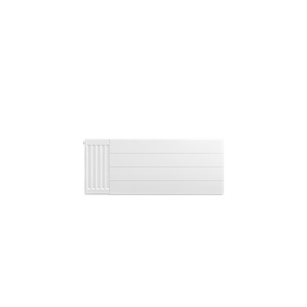 Eastbrook Flat Cover Plate With Lines – Gloss White - 400mm x 1000mm