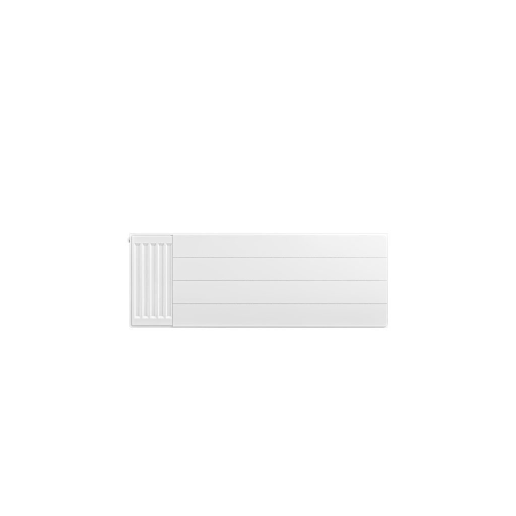 Eastbrook Flat Cover Plate With Lines – Gloss White - 400mm x 1100mm