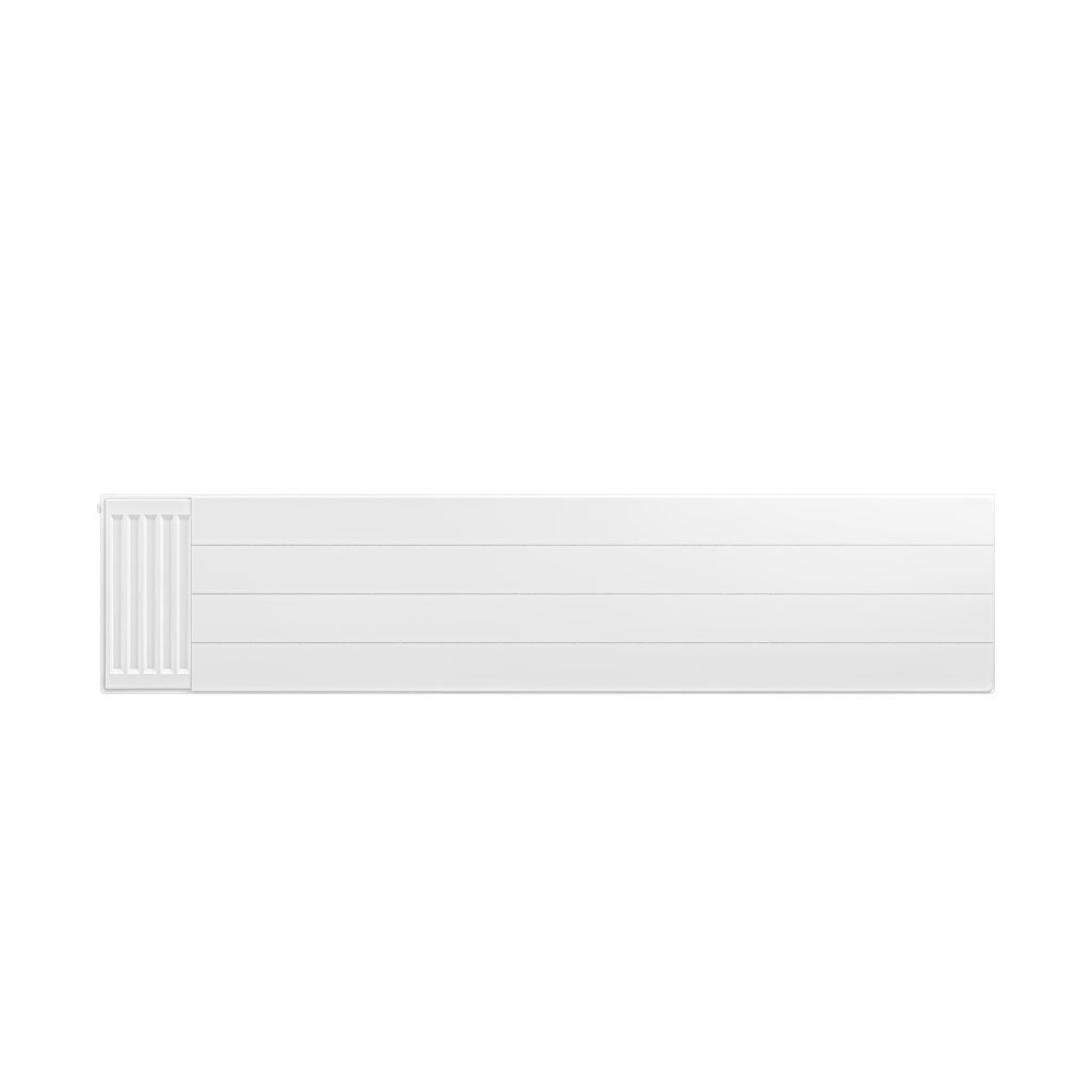 Eastbrook Flat Cover Plate With Lines – Gloss White - 400mm x 1800mm