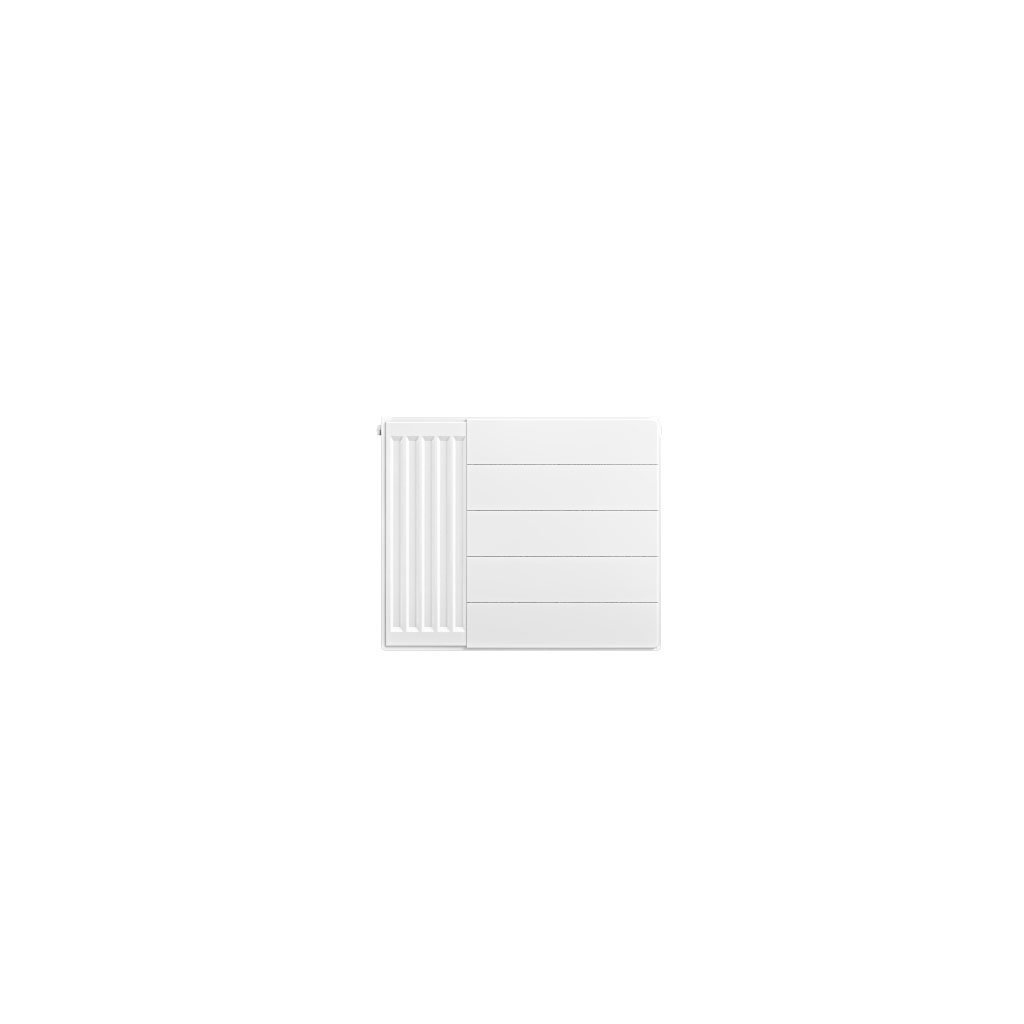Eastbrook Flat Cover Plate With Lines – Gloss White - 500mm x 600mm